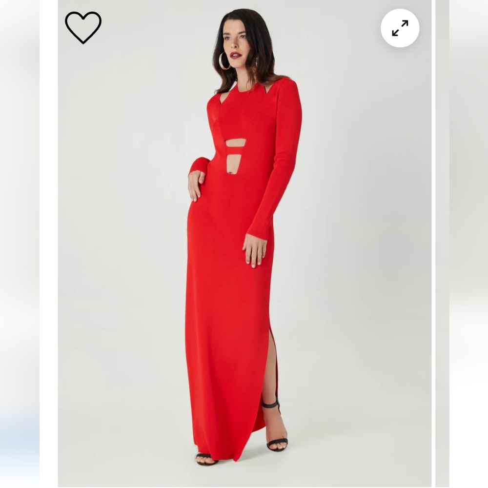 BCBG red dress